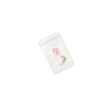 Opal dual charm earring hypoallergenic - Pip Pop Post