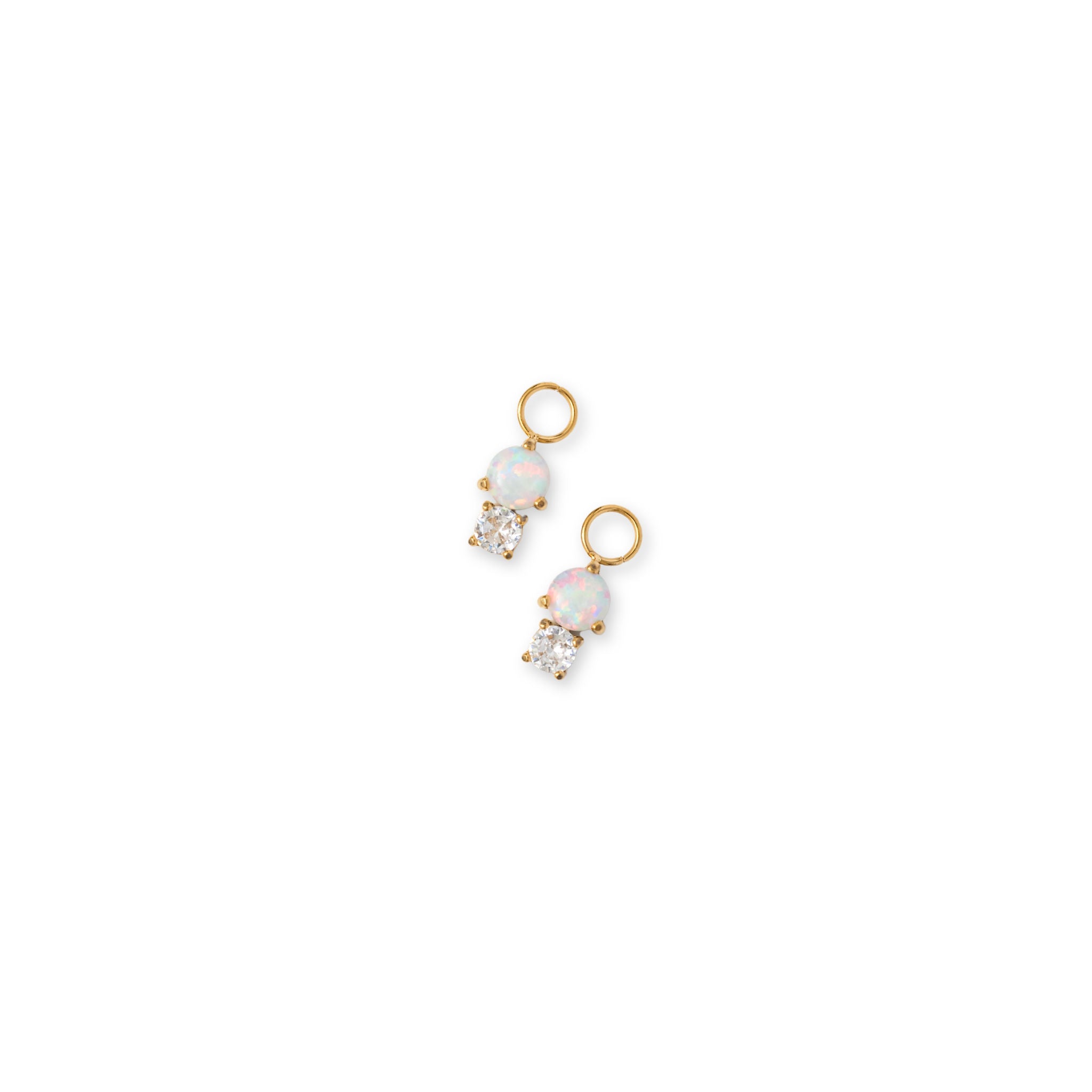 Opal hypoallergenic earring set- Pip Pop Post