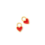 Enamel Heart Charm