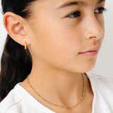 Enamel Bead Necklace