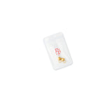 Bubble Heart Hypoallergenic Charm