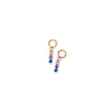 Rainbow Gem Bar Charm