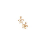 Diamond Flower Charm