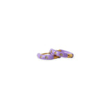 Enamel Diamond Hoop