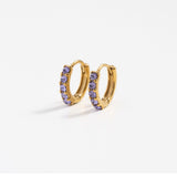 Dainty Gem Hoop