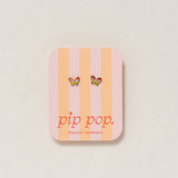 Colorful Butterfly Stud