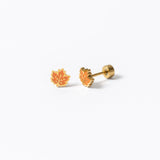 Fall Leaf Stud