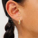 Rainbow Enamel Hoop