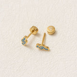 Treble Clef Stud