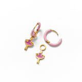 Nutcracker Hoops + Charms Set