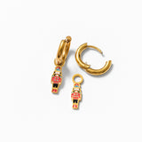 Nutcracker Hoops + Charms Set