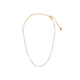 Enamel Bead Necklace