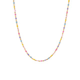 Enamel Bead Necklace