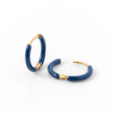 Enamel Game Day Hoop - Navy