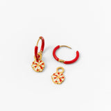 Pom Pom Charm - Red