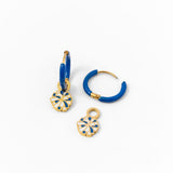 Pom Pom Charm - Blue