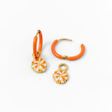 Pom Pom Charm - Orange