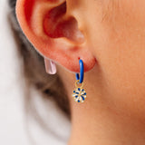 Pom Pom Charm - Blue