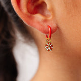 Pom Pom Charm - Red