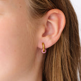 Enamel Hoop Beads