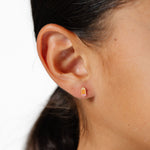 Pencil Flatback Stud Earring