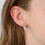 Emerald Cut Hypoallergenic Charm