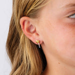 Rainbow Gem Bar Hypoallergenic Charm 