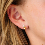 Mini Bubble Heart Hypoallergenic Charm