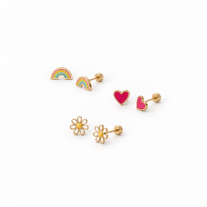 Enamel Long Post Set