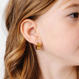 Triple Chunky Hoop