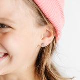 Heart Silver Stud