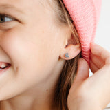 Heart Silver Stud