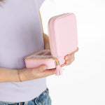 Pink Jewelry Box Holder for Hypoallergenic Earrings - Pip Pop 