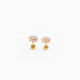 Daisy Purple Stud